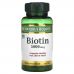 Nature's Bounty, Биотин, 5000 мкг, 72 капсулы с быстрым высвобождением