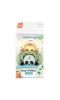 RaZbaby, Keep-It-Kleen, соска-пустышка, для 0–36 мес, Sloth & Panda, 2 шт.