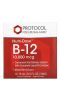 Protocol for Life Balance, Nutri-Dose B-12, ягодное ассорти, 10 000 мкг, 12 флаконов по 15 мл (0,5 жидк. Унции)