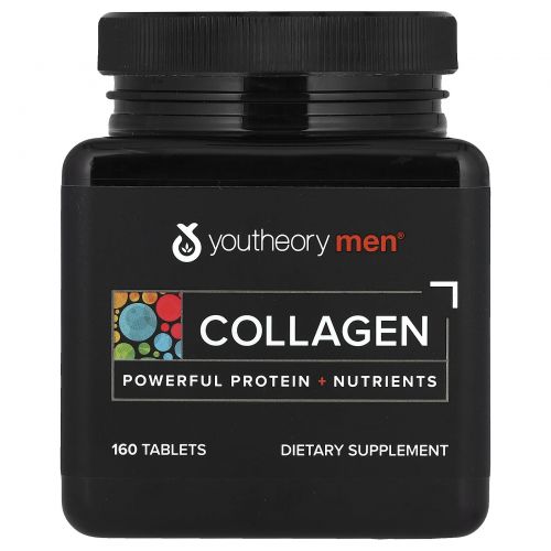 Youtheory, Men, Collagen, 160 Tablets