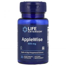 Life Extension, AppleWise, 600 mg , 30 Vegetarian Capsules