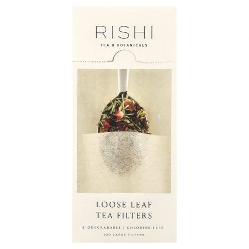 Rishi Tea, Loose Leaf Tea Filter Bags, 100 Bags