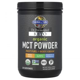 Garden of Life, Dr. Formulated Keto Organic MCT Powder, 10.58 oz (300 g)
