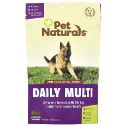 Pet Naturals of Vermont, Ежедневный мультивитамин, для собак, 30 жевательных таблеток, 3,70 унции (105 г)
