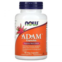 Now Foods, Adam Superior Men's Multi, 90 Veggie Caps