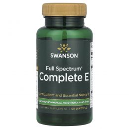 Swanson, E с токотриенолами, 100 МЕ, 60 мягких таблеток
