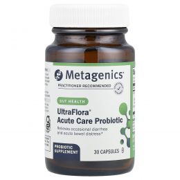 Metagenics, UltraFlora® Acute Care Probiotic, 30 капсул