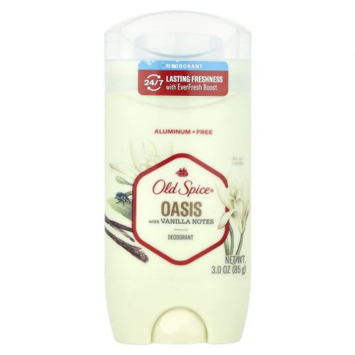 Old Spice, Oasis дезодорант, ваниль, 85 г (3 унции)