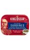 King Oscar, Дикие сардины в оливковом масле первого отжима, белый винный уксус и каперсы, 106 г (3,75 унции)
