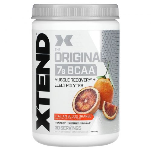 Scivation, Xtend BCAAs, Кроваво-красный Апельсин, 14.8 oz (420 g)