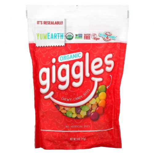 YumEarth, Organic Giggles, 5 oz (142 g)