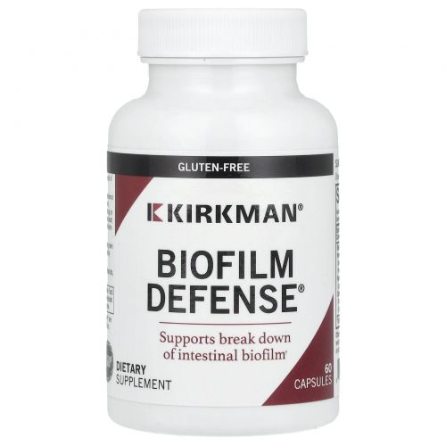 Kirkman Labs, Biofilm Defense, 60 растительных капсул