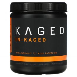 Kaged Muscle, IN-KAGED, Premium Intra-Workout, Blue Raspberry, 10.93 oz (310 g)