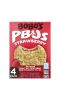 Bobo's Oat Bars, PB & Js, клубника, 4 упаковки по 60 г (2,1 унции)
