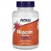 Now Foods, Ниацина пролонгированного высвобождения, 500 мг, 250 таблеток