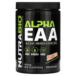 Nutrabio Labs, Alpha EAA, персиковый чай, 413 г (0,91 фунта)