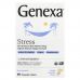 Genexa LLC, Stress, органическая формула для снятия стресса и усталости, органические ваниль и лаванда, 60 жевательных таблеток