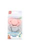RaZbaby, Пустышка Keep-It-Kleen, для детей 0–36 мес, розовая и серая, 2 шт.