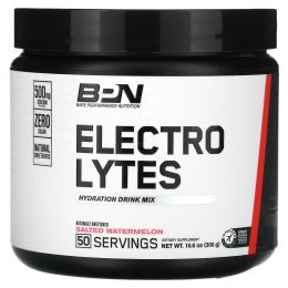 Bare Performance Nutrition, Electrolytes, смесь для увлажняющих напитков, соленый арбуз, 300 г (10,6 унции)