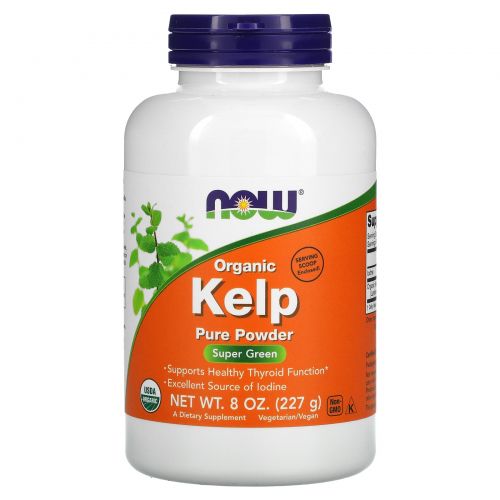 Now Foods, Organic Kelp, Pure Powder , 8 oz (227 g)