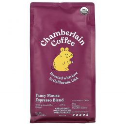 Chamberlain Coffee, Fancy Mouse Espresso Blend, молотый, 340 г (12 унций)