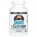 Source Naturals, L-глютамин, порошок в свободной форме 3.53 унции (100 г)