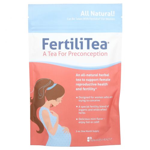 Fairhaven Health, Fertili Tea, Чай для повышения фертильности, 3 унции