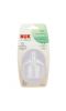 NUK, Simply Natural, соски, от 1 месяца, со средней степенью текучести, 2 соски