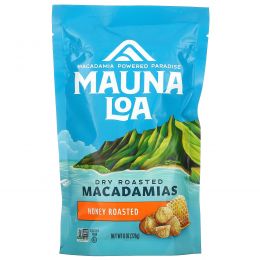 Mauna Loa, Dry Roasted Macadamias, Honey Roasted, 8 oz (226 g)