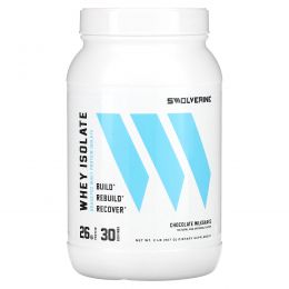 Swolverine, Whey Isolate, Chocolate Milkshake, 2 lb (907 g)