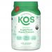 KOS, органический суперфуд в порошке растительного протеина, без вкусовых добавок, без подсластителей, 952 г (2,1 фунта)