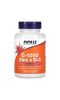 NOW Foods, Цинк C-1000 и D-3, 100 растительных капсул