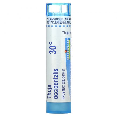 Boiron, Single Remedies, Туя западная, 30 С, прибл. 80 гранул