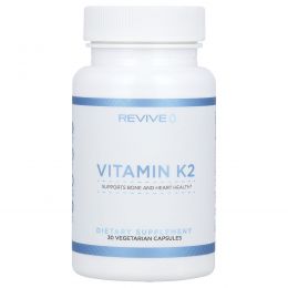 Revive, витамин K2, 30 вегетарианских капсул