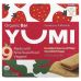 Yumi, органический батончик, для малышей, клубника и ревень, 5 батончиков по 21 г (0,74 унции)