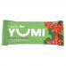 Yumi, органический батончик, для малышей, клубника и ревень, 5 батончиков по 21 г (0,74 унции)