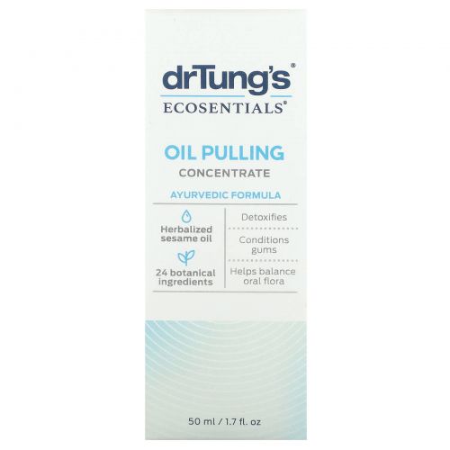 Dr. Tung's, Oil Pulling Concentrate, Ancient Ayurvedic Formula, 50 ml (1.7 fl oz)