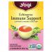 Yogi Tea, Чай для иммунной поддержки с эхинацеей без кофеина, 16 чайных пакетиков, 0.85 унций (24 г)