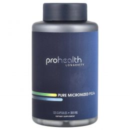 ProHealth Longevity, чистый микронизированный ПЭА, 300 мг, 120 капсул