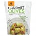 Gaea, Gourmet Olives, Marinated Pitted Green Olives, 4.2 oz (120 g)