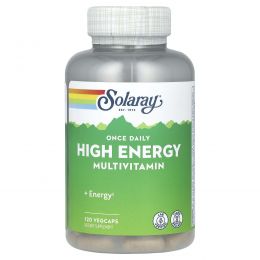 Solaray, Once Daily, High Energy Multivitamin, 120 VegCaps