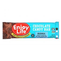 Enjoy Life Foods, Шоколадный батончик с рисовым молоком, 1,12 унции ( 32 г)