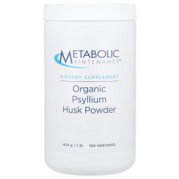 Metabolic Maintenance, порошок из органической шелухи семян подорожника, 454 г (1 фунт)