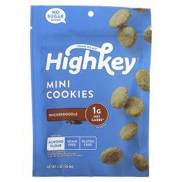 HighKey, Mini Cookies, Snickerdoodle, 2 oz (56.6 g)