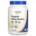 Nutricost, органический сывороточный протеин, без добавок, 907 г (2 фунта)
