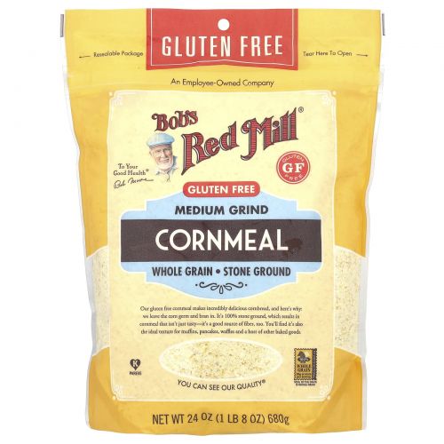 Bob's Red Mill, Medium Grind, Cornmeal, 24 oz (680 g)