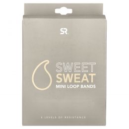 Sports Research, Sweet Sweat, мини-эспандеры, 5 штук