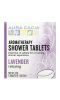 Aura Cacia, Ароматерапевтические таблетки для душа, расслабляющая лаванда, 3 таблетки по 1 унции
