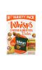 Whisps, Кусочки сыра и кренделя, разнообразные, 6 пакетиков с закусками по 20 г (0,7 унции)