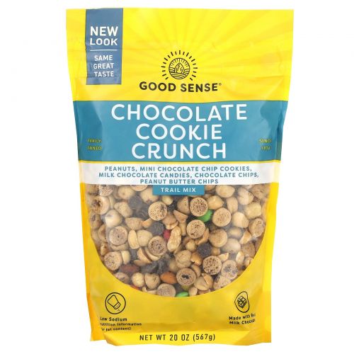 Good Sense, пробная смесь шоколадного печенья, 567 г (20 унций)